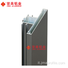 Profilo di estrusione in alluminio personalizzato per porte